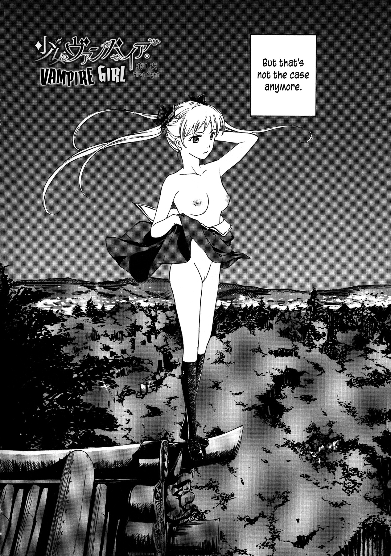 Hentai Manga Comic-Vampire Girl Black Lily-Read-8